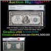 ***Auction Highlight*** 1899 $5 Dollar Large Size Silver Certificate Oncpapa Indian Chief FR-280m Mu