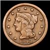 Image 2 : 1848 Braided Hair Large Cent 1c Grades vf details