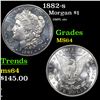 1882-s Morgan Dollar $1 Grades Choice Unc