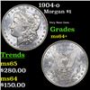 Image 1 : 1904-o Morgan Dollar $1 Grades Choice+ Unc