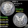 1881-s Morgan Dollar $1 Grades Select Unc+ PL