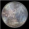 Image 3 : 1897-p rainbow toned Morgan Dollar $1 Grades Choice Unc