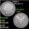 Image 1 : 1896-s Morgan Dollar $1 Grades xf