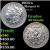 1903-s Morgan Dollar $1 Grades xf details