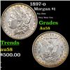 1897-o Morgan Dollar $1 Grades Choice AU/BU Slider