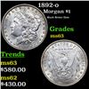 1892-o Morgan Dollar $1 Grades Select Unc