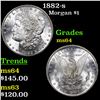 1882-s Morgan Dollar $1 Grades Choice Unc