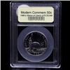 Image 2 : Proof . 1986-S Liberty Modern Commem Half Dollar 50c Graded GEM++ Proof Deep Cameo By USCG