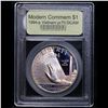Image 2 : Proof . 1994-P Vietnam Modern Commem Dollar $1 Graded GEM++ Proof Deep Cameo By USCG