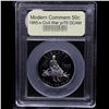 Image 2 : Proof . 1995-S Civil War Modern Commem Half Dollar 50c Graded GEM++ Proof Deep Cameo By USCG