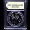 Image 2 : Proof . 1996-P Olympics Paralympics Modern Commem Dollar $1 Graded GEM++ Proof Deep Cameo By USCG