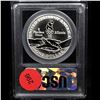 Image 3 : Proof . 1996-P Olympics Paralympics Modern Commem Dollar $1 Graded GEM++ Proof Deep Cameo By USCG
