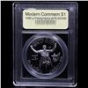 Image 2 : Proof . 1996-P Olympics Paralympics Modern Commem Dollar $1 Graded GEM++ Proof Deep Cameo By USCG