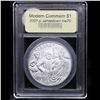 Image 2 : . 2007-p Jamestown Modern Commem Dollar $1 Graded ms70, Perfection By USCG