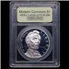 Image 2 : Proof 2009-p Lincoln Bicentennial Modern Commem Dollar $1 Graded GEM++ Proof Deep Cameo By USCG