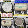 ***Auction Highlight*** Full Morgan/Peace Casino Las Vegas Flamingo silver $1 roll $20, 1904 & CC en
