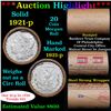 Image 1 : ***Auction Highlight*** Full solid date 1921-p Morgan silver $1 roll, 20 coins (fc)