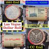 ***Auction Highlight*** Full Morgan/Peace Casino Las Vegas Horseshoe silver $1 roll $20, 1885 & 'cc'