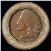 Image 2 : ***Auction Highlight*** Mixed small cents 1c orig shotgun roll, 1909 & S Indian Cent on other end, M