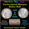 ***Auction Highlight*** 1889 & CC Uncirculated Morgan Dollar Shotgun Roll (fc)
