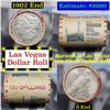 ***Auction Highlight*** Full Morgan/Peace Casino Las Vegas Horseshoe silver $1 roll $20, 1902 & S en