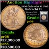 Proof ***Auction Highlight*** 1836 Gobrecht $1 J-60 Graded Proof By USCG (fc)