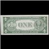 Image 3 : **Star Note** 1935D $1 Blue Seal Silver Certificate Grades Choice AU/BU Slider