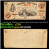 June 4th, 1860 The Miners and Planters Bank, North Carolina $5 FR- NC500-25 Grades vf++