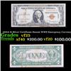 1935A $1 Silver Certificate Hawaii WWII Emergency Currency Grades vf+