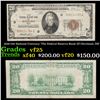 1929 $20 National Currency 'The Federal Reserve Bank Of Cleveland, OH' Grades vf+