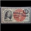 Image 4 : 1870's US Fractional Currency 15¢ Fourth Issue Fr-1271 Graded au55 EPQ By PMG