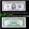 **Star Note** 1934A $5 Silver Certificate Grades vf+