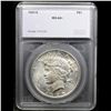 Image 4 : ***Auction Highlight*** 1925-s Peace Dollar 1 Graded ms64+ by SEGS (fc)