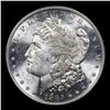 Image 2 : ***Auction Highlight*** 1885-s Morgan Dollar 1 Graded ms64+ By SEGS (fc)