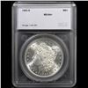 Image 4 : ***Auction Highlight*** 1885-s Morgan Dollar 1 Graded ms64+ By SEGS (fc)
