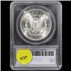 Image 5 : ***Auction Highlight*** 1885-s Morgan Dollar 1 Graded ms64+ By SEGS (fc)