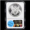 Image 3 : ***Auction Highlight*** NGC 1988 Silver Eagle Dollar $1 Graded ms69 By NGC (fc)