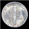 Image 3 : ***Auction Highlight*** 1942/1-d Mercury Dime 10c Graded ms64 FSB By SEGS (fc)