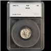 Image 4 : ***Auction Highlight*** 1942/1-d Mercury Dime 10c Graded ms64 FSB By SEGS (fc)