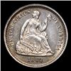 Image 2 : Proof ***Auction Highlight*** 1862 Seated Liberty Half Dime 1/2 10c Graded pr63+ By SEGS (fc)