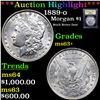 Image 1 : ***Auction Highlight*** 1889-o Morgan Dollar $1 Graded Select+ Unc By USCG (fc)