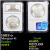 Image 1 : NGC 1902-o Morgan Dollar $1 Graded ms64 By NGC