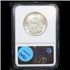 Image 3 : NGC 1937-d Arkansas Old Commem Half Dollar 50c Graded ms65 By NGC