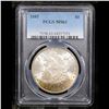 Image 2 : PCGS 1885-p Morgan Dollar $1 Graded ms63 By PCGS