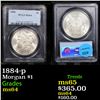 Image 1 : PCGS 1884-p Morgan Dollar $1 Graded ms64 By PCGS