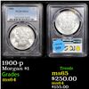Image 1 : PCGS 1900-p Morgan Dollar $1 Graded ms64 By PCGS