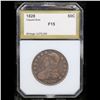Image 2 : PCGS 1828 Capped Bust Half Dollar 50c Graded f15 By PCGS