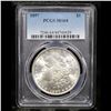 Image 2 : PCGS 1897-p Morgan Dollar $1 Graded ms64 By PCGS