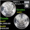 Image 1 : 1882-s Morgan Dollar $1 Graded ms66+ By SEGS