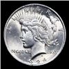 Image 2 : 1924-p Peace Dollar $1 Grades Choice+ Unc